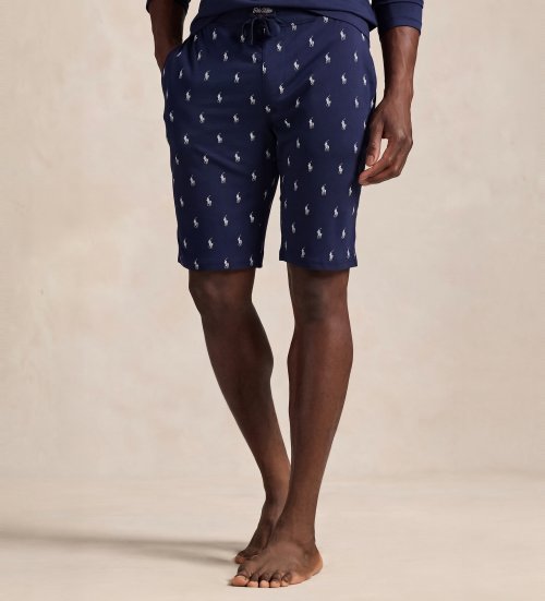 Polo Ralph Lauren Pantal�n Corto De Pijama De Punto Marino