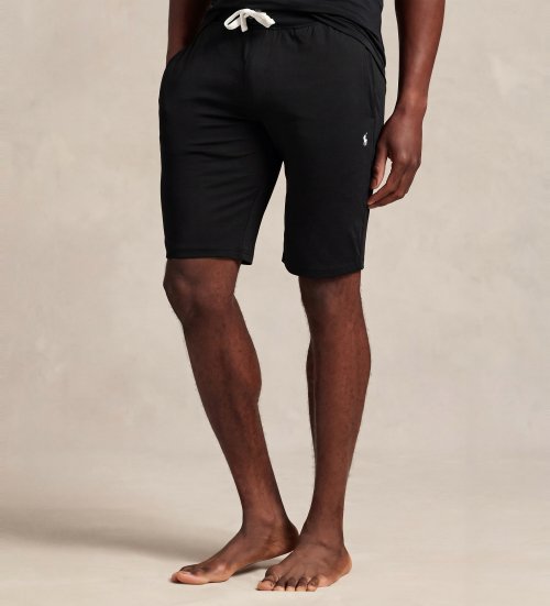 Polo Ralph Lauren Pantal�n De Pijama De Punto De Algod�n Negro