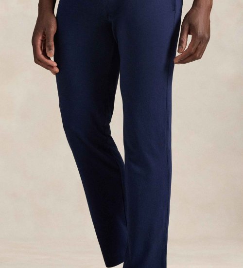Polo Ralph Lauren Pantal�n De Pijama De Punto Jersey Marino