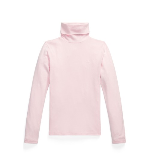 Comprare Polo Ralph Lauren Maglione a collo alto con cotone rosa