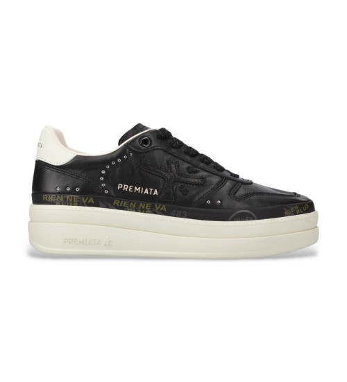 Kaufen Premiata Micol Leder Sneakers schwarz