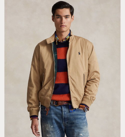 Buy Polo Ralph Lauren Twill jacket beige