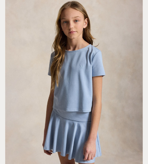 Comprar Polo Ralph Lauren Camiseta y falda pantal�n de ponte azul