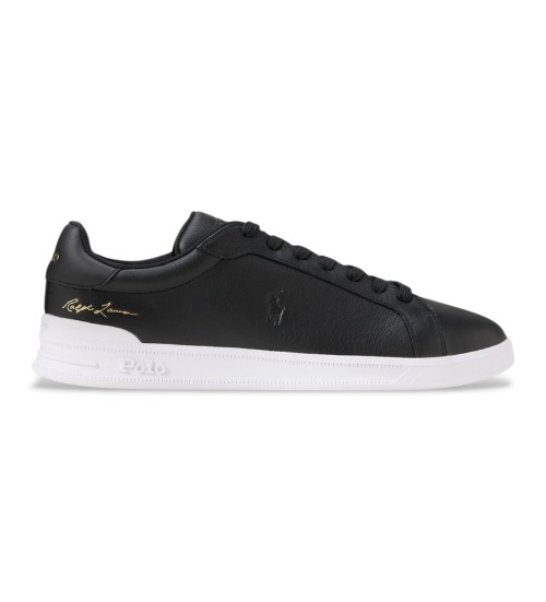 Polo Ralph Lauren Zapatillas Heritage Court Ii De Piel Negro