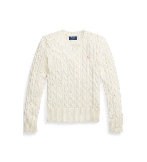 Buy Polo Ralph Lauren Cable Knit beige jumper