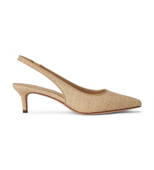Lauren Ralph Lauren Zapatos De Piel Lolah Beige