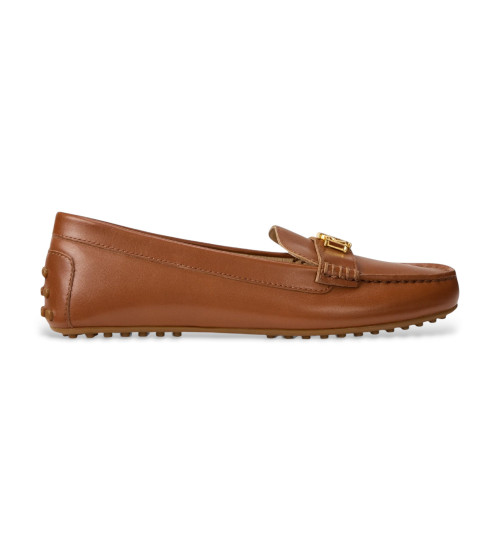 Kopen Lauren Ralph Lauren Barnsbury bruin leren schoenen