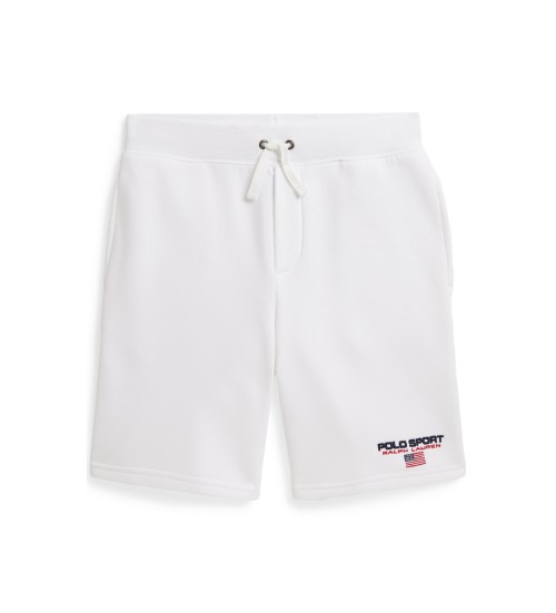 Acheter Polo Ralph Lauren Short polaire Polo Sport blanc