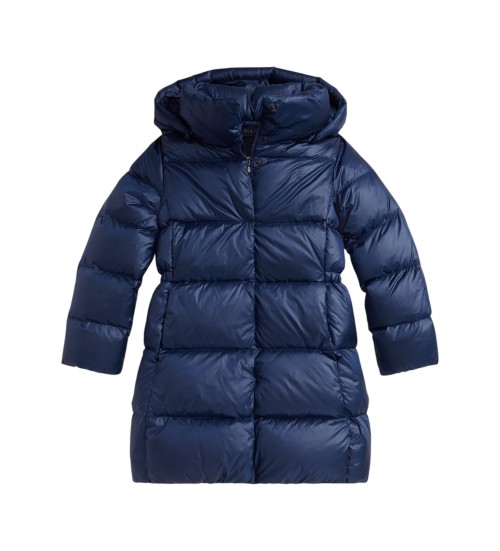 Comprare Polo Ralph Lauren Piumino lungo blu metallizzato