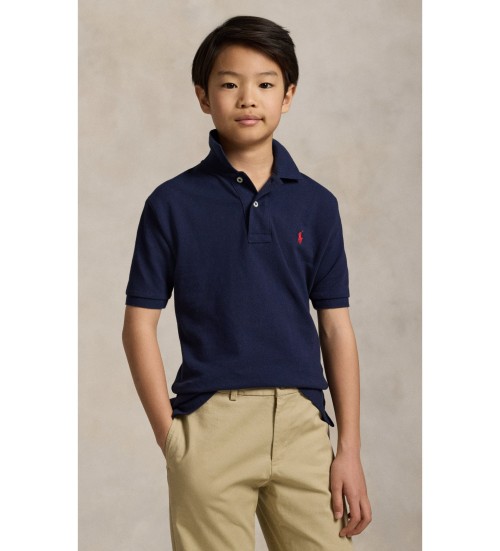 Acheter Polo Ralph Lauren Polo en maille de coton marine
