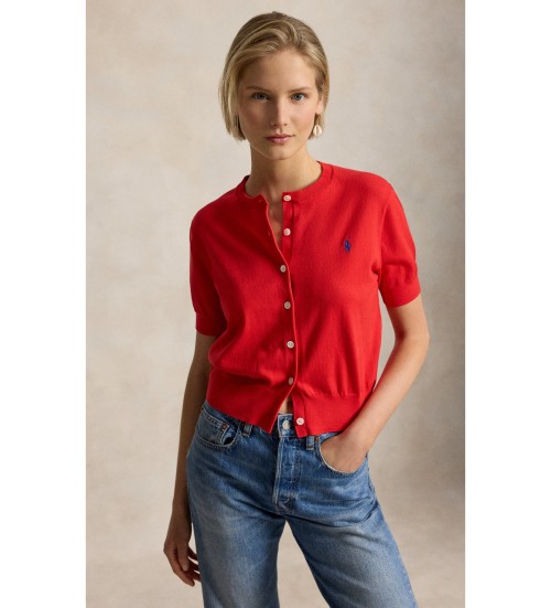 Køb Polo Ralph Lauren Blend cardigan rød