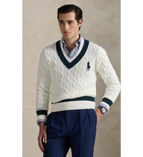 Comprare Polo Ralph Lauren Maglia bianca di Wimbledon