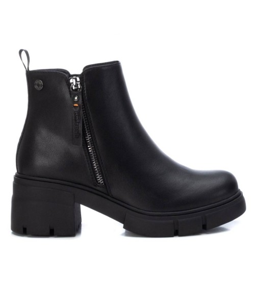 Refresh Botines Bajos Negro -Altura Tacón 6CM-
