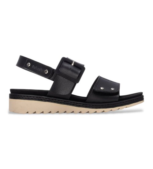Refresh Sandalias 175165 Negro