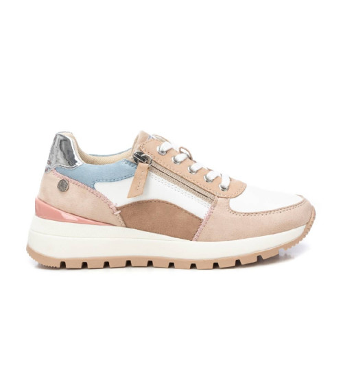 Refresh Zapatillas De Piel 172446 Beige