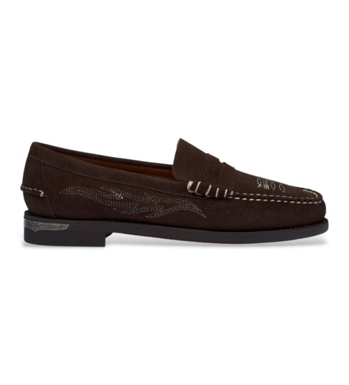 Køb Sebago Dan Dallas brune loafers i læder