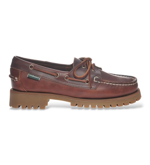 Comprar Sebago Mocassins de Couro Ranger Waxy castanho