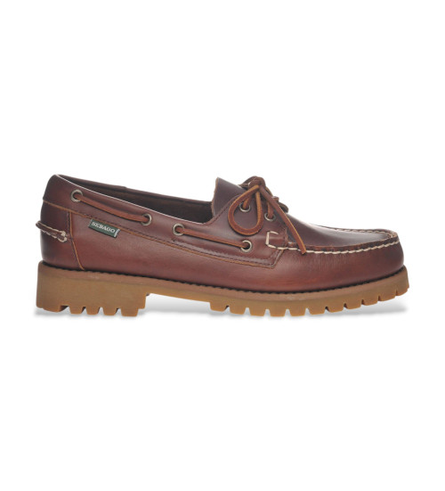 Kaufen Sebago Ranger Bootsschuhe aus braunem Wachsleder