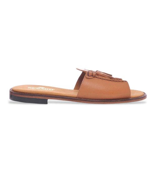 Sebago Sandalias De Piel Will Slide Pop Marrón