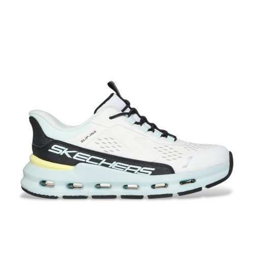 Kopen Skechers Slip-ins Glide Step Vista Lane Slippers wit