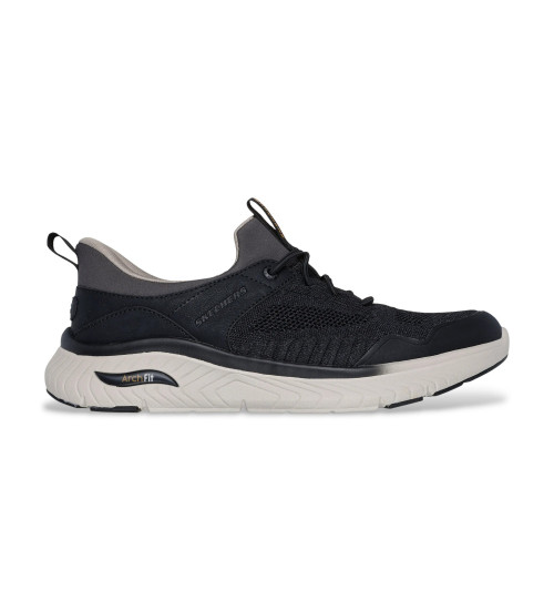 Skechers Zapatillas Slip-Ins Relaxed Fit Arch Fit Crosser Emeric Negro