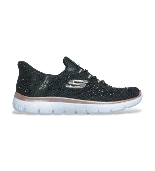 Buy Skechers Slip-ins Summits Brilliant Shine Shoes black