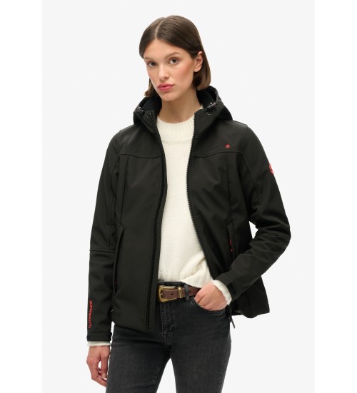 Piumino con cappuccio da donna Superdry Heritage Storm