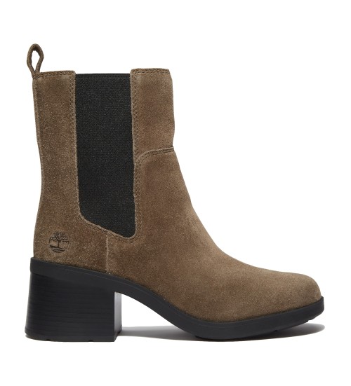 Timberland Botines De Piel Chelsea Bellevaux Marrón Oscuro
