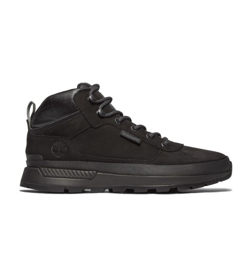 Timberland Zapatillas De Piel Field Trekker Mid Lace Up Negro