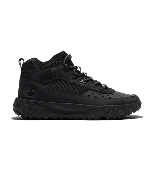 Timberland Botas De Piel De Montaña De Media Caña Con Cordones Greenstride Motion 6 Negro