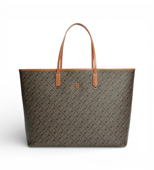 Comprar Tommy Hilfiger Saco tote Monoplay preto, castanho