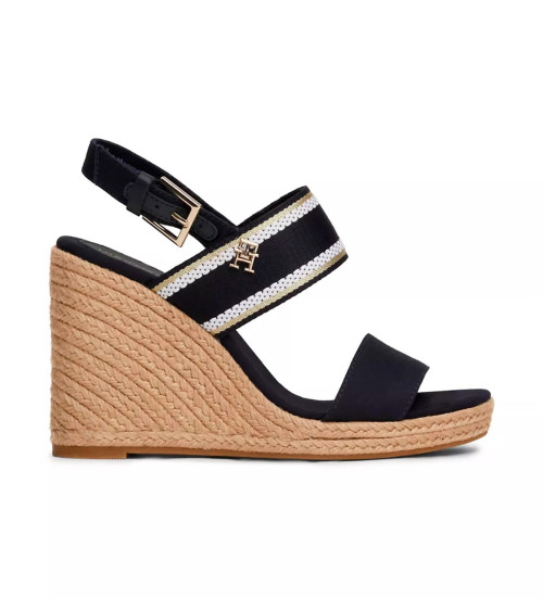 Sandales compensees Tommy Hilfiger pour Femme Esdemarca Store mode chaussures et accessoires chaussures de grandes marques et chaussures de createurs