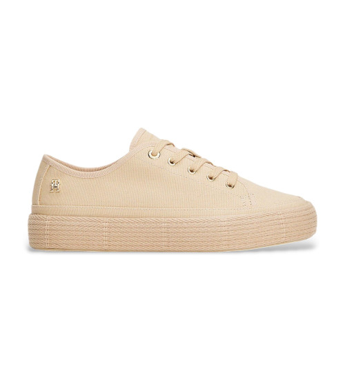 Tommy Hilfiger Zapatillas Con Monograma TH Beige