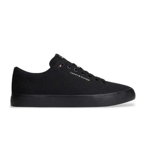 Tommy Hilfiger Zapatillas De Lona Con Logo Negro