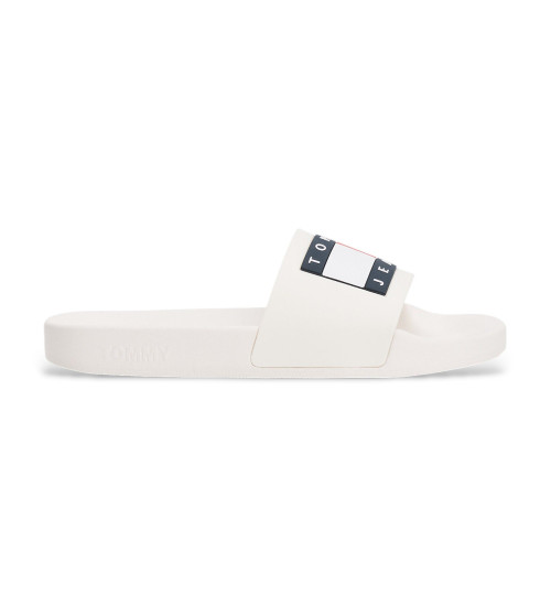 Tommy Jeans Chanclas Con Logo Blanco