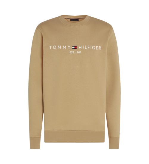 Kb Tommy Hilfiger TH Flex-sweatshirt med brunt logo