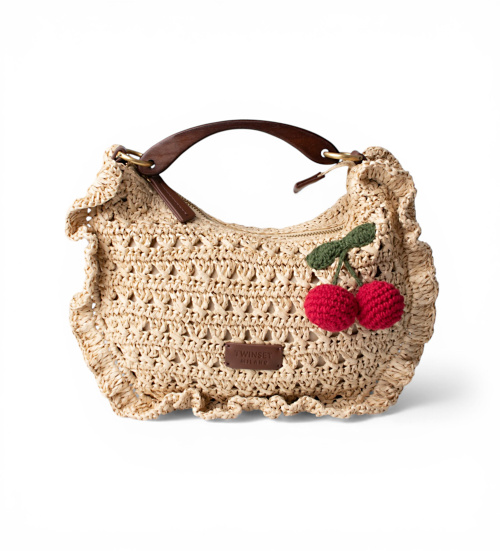 Comprar Twinset Saco em croché cereja bege