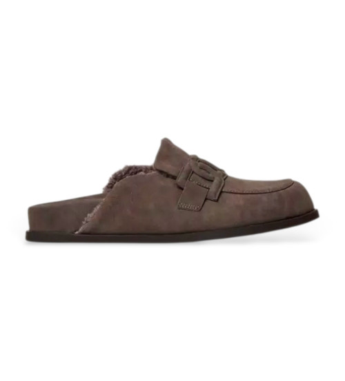 Twinset Zuecos Sbot Marrón
