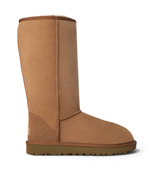 UGG Botas De Piel W Classic Tall Ii Marrón