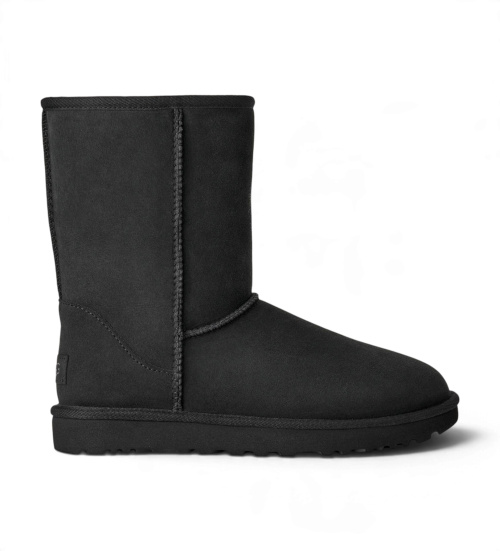 UGG Botines De Piel Classic Short Ii Negro