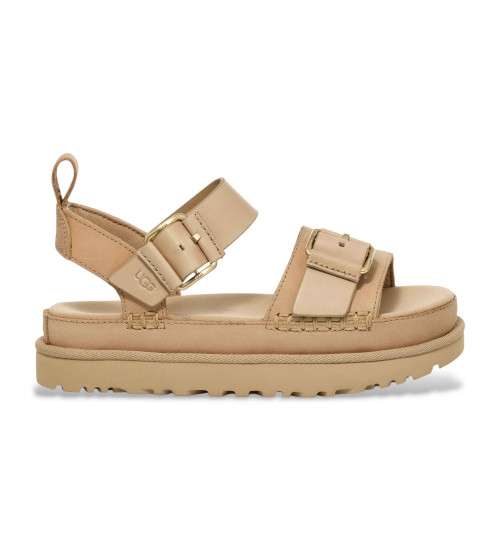 UGG Sandalias De Piel Goldenstar Villa Mostaza
