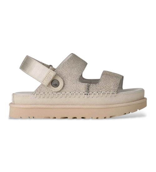 Acheter UGG Sandales Goldenstar Crackle Glide taupe