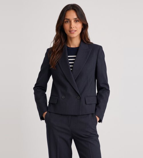 Weekend Max Mara Marynarka Canapa granatowa