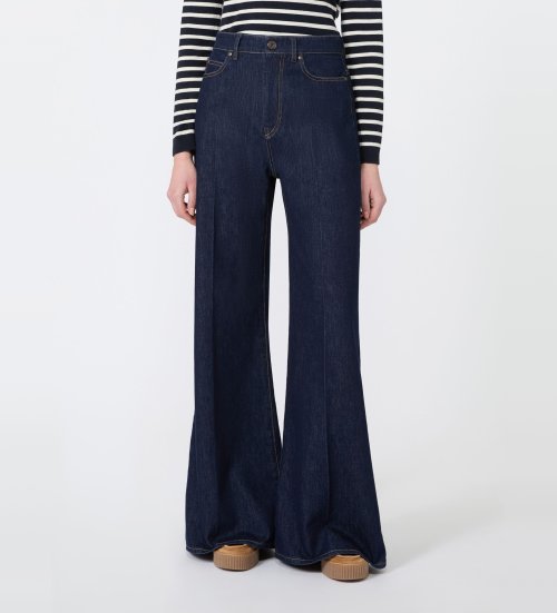 Weekend Max Mara Mörkblå sportjeans