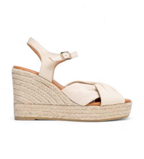 Wonders Alpargatas De Piel Anakena Beige