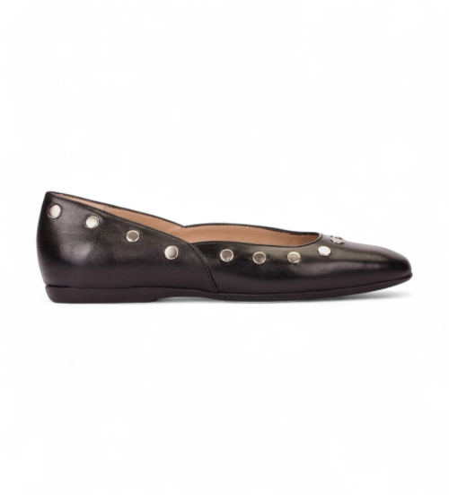 Wonders Bailarinas De Piel Pepa 32 Negro