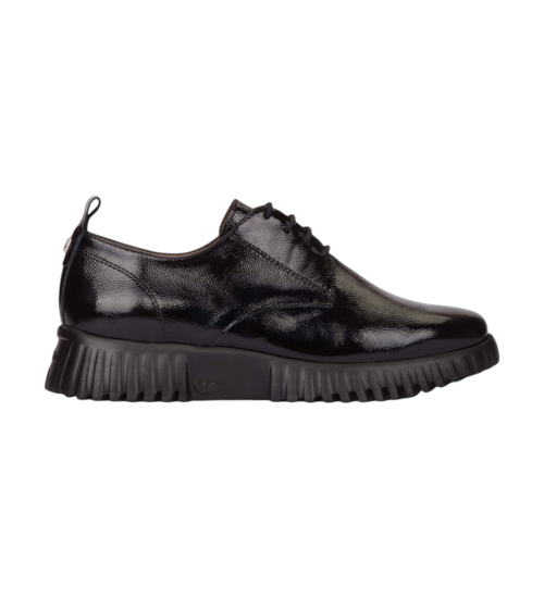 Wonders Zapatos De Piel Flexfly 01 Negro