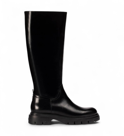 Wonders Botas De Piel Bones 04 Negro