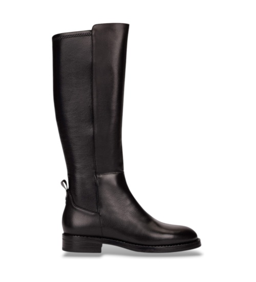 Wonders Botas De Piel Alazada 05 Negro
