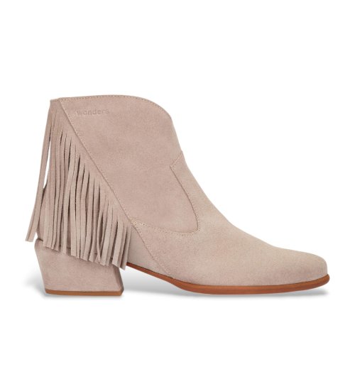 Wonders Botines De Piel Fei 05 Taupe